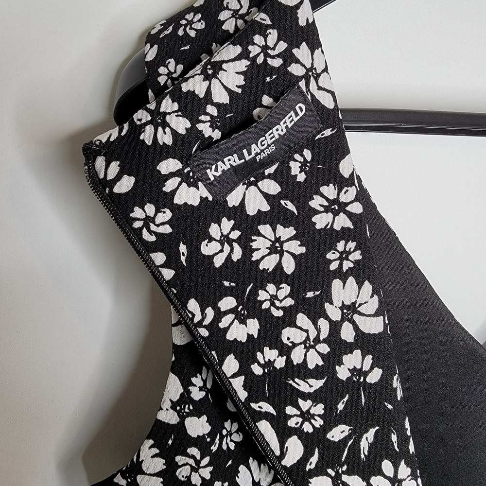 Karl Lagerfeld Womens Floral Dress - Picture 13 of 13